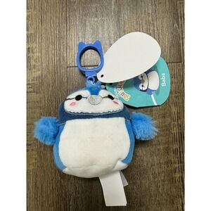 Squishmallows Babs the Blue Jay 3.5 inch Plush Clip On S3 #467 Jazwares NWT